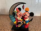 Mickey & Minnie on Moon (Britto), Verzamelen, Ophalen of Verzenden, Mickey Mouse, Zo goed als nieuw, Beeldje of Figuurtje
