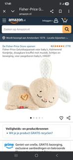 Fisher Price Snooze Konijn - Rookvrije omgeving, Ophalen of Verzenden, Gebruikt, Overige typen, Met licht