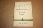 Uithuizen - Landbouwkundige aspecten - 1952 !!, Boeken, Geschiedenis | Stad en Regio, Nieuw, Ophalen