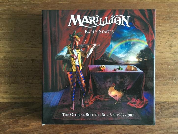 6Cd Box Marillion Early Stages Bootleg Concerts 82-87 Fish, Cd's en Dvd's, Cd's | Rock, Nieuw in verpakking, Progressive, Ophalen of Verzenden
