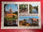 Groenlo 4-luik, Verzamelen, Ansichtkaarten | Nederland, Ophalen of Verzenden, 1940 tot 1960, Groningen