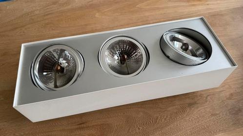 Lirio Bloq 3 - hanglamp met 3 halogeen spots., Huis en Inrichting, Lampen | Spots, Gebruikt, Halogeen, Ophalen of Verzenden
