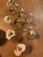 Rivièra maison kerst ballen huis glas, Diversen, Kerst, Ophalen of Verzenden