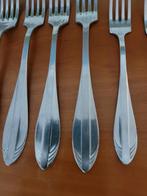 Gero zilmeta 581 visgraat vintage bestek vorken lepels dien, Ophalen of Verzenden, Zo goed als nieuw, Rvs of Chroom, Vaatwasserbestendig