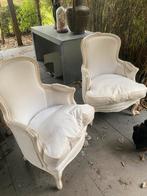 Set van 2 brocante Franse stoeltjes, Ophalen