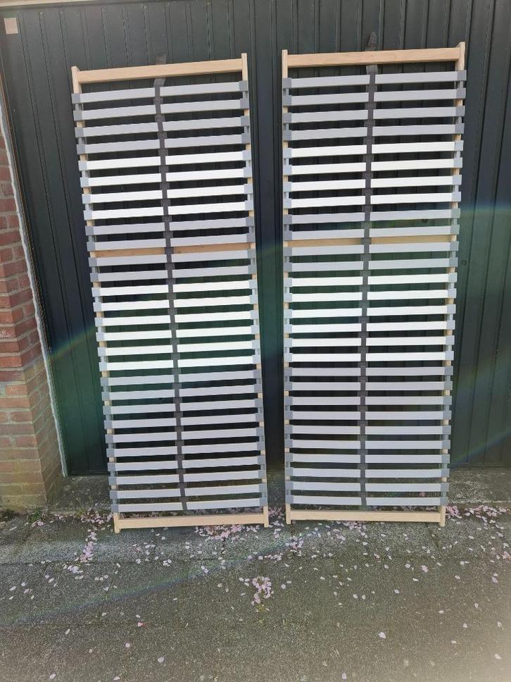 3 goede IKEA LÖNSET lattenbodems/bedbodems, 70 x 200, Huis en Inrichting, Slaapkamer | Matrassen en Bedbodems, Gebruikt, Bedbodem