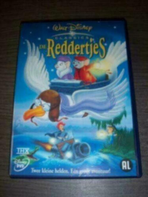 Walt Disney Classics DE REDDERTJES (2002) in nieuwstaat, Cd's en Dvd's, Dvd's | Tekenfilms en Animatie, Zo goed als nieuw, Amerikaans
