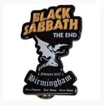 Black Sabbath - The End Pin Badge, Ophalen of Verzenden, Nieuw, Gebruiksvoorwerp