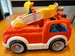 brandweerwagen Fisher Price Little People z.g.a.n., Ophalen, Zo goed als nieuw, Auto of Voertuig, Met geluid