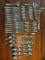 Verzilverd 69 dlg Puntfilet Bestek Gero 90 - 6 pers.+extra’s, Ophalen of Verzenden