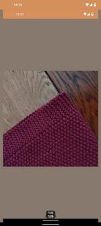 Nieuw gebreid baby dekentje bordeaux rood, Ophalen of Verzenden, Nieuw, Deken