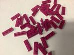 Lego plaat 1x3 magenta, Ophalen of Verzenden, Gebruikt, Losse stenen, Lego
