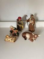 Vintage Castagna Kerstgroep - 5 Beelden, Ophalen of Verzenden