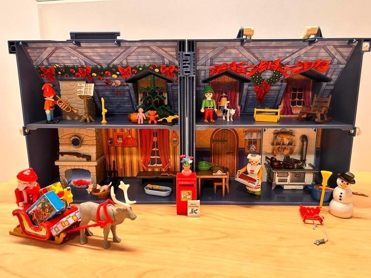 Mijn meeneemhuis in Kersttijd 5755, Kinderen en Baby's, Speelgoed | Duplo en Lego, Zo goed als nieuw, Complete set, Ophalen of Verzenden