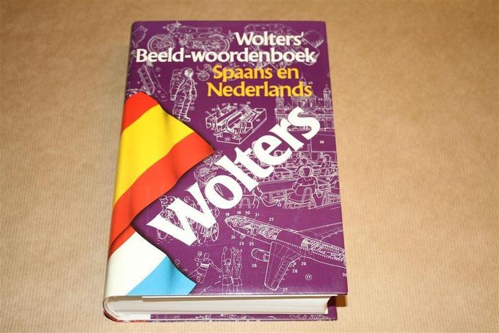 Wolters' Beeld-woordenboek Spaans en Nederlands, Boeken, Woordenboeken, Zo goed als nieuw, Nederlands, Van Dale, Ophalen of Verzenden