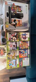 Xbox 360s 250gb-console met Kinect, 4 controllers, 9 games, Spelcomputers en Games, Spelcomputers | Xbox 360, Ophalen, 360 S, Met kinect
