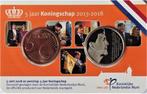 coincard 5 jaar Koningschap 2013-2018, Ophalen of Verzenden, Koningin Beatrix, Euro's, Losse munt