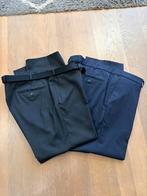 2 stuks M.E.N.S. Pantalons Zwart & Blauw Maat 31, Ophalen of Verzenden, Gedragen, Overige maten, Zwart