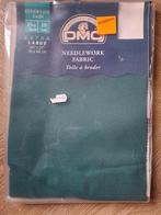 Nieuw DMC Aida borduurstof kleur kerst groen, Ophalen of Verzenden, Nieuw, Handborduren, Borduurpakket
