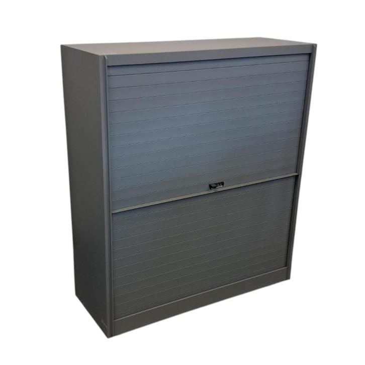 Bulo Rolluikkast Antraciet 138 x 120 x 45, Huis en Inrichting, Kasten | Roldeurkasten en Archiefkasten, Gebruikt, 100 tot 150 cm