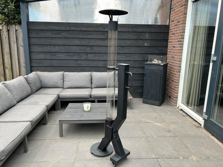 Terrasheater pellets Power XXL, Tuin en Terras, Terrasverwarmers, Nieuw, Vloer, Waterbestendig, Ophalen of Verzenden