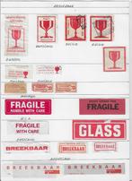 leuke verzameling BREEKBAAR/FRAGILE., Postzegels en Munten, Postzegels | Volle albums en Verzamelingen, Verzenden, Nederland en Buitenland