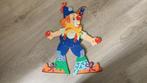 Hampelmann Alfred Mertens clown trekpop 40 cm, Ophalen of Verzenden, Gebruikt, Wanddecoratie