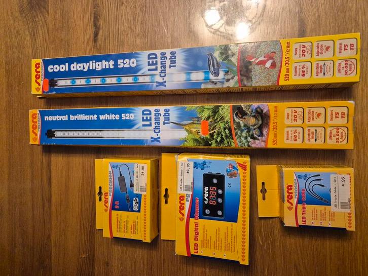 Sera led verlichting, Dieren en Toebehoren, Vissen | Aquaria en Toebehoren, Gebruikt, Verlichting of Verwarming, Ophalen of Verzenden