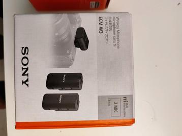 Sony ECM-W3 Draadloze Microfoon - Nieuw in Doos beschikbaar voor biedingen