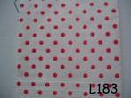 OPRUIMING servetten decoupage – polkadot rood L183, Verzenden, Nieuw, Materiaal