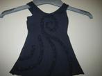 Zwart jurkje, 68, Loff, Ophalen of Verzenden, Zo goed als nieuw, Meisje, Jurkje of Rokje