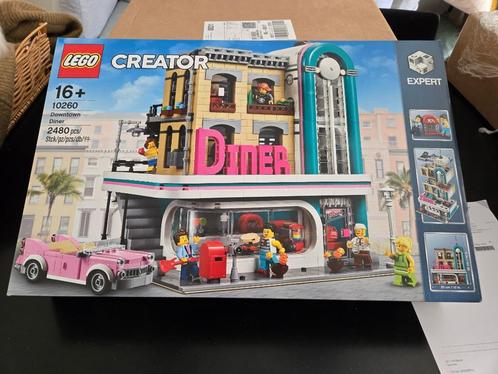 LEGO 10260 Downtown Diner, Kinderen en Baby's, Speelgoed | Duplo en Lego, Nieuw, Lego, Complete set, Ophalen of Verzenden