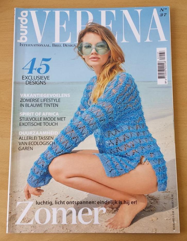 Breien - Burda Verena - Zomer 2021, Hobby en Vrije tijd, Breien en Haken, Gebruikt, Breien, Patroon of Boek, Ophalen of Verzenden