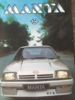 Folder van Opel Manta, 1983, Ophalen of Verzenden, Nieuw, Opel