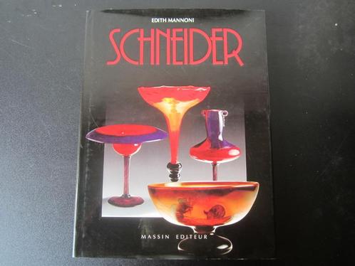 Schneider, Edith Mannoni, antiek glas , art nouveau, Antiek en Kunst, Antiek | Glas en Kristal, Verzenden