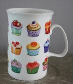 mok met cupcake print , Ophalen of Verzenden, Gebruikt, Overige stijlen, Kop(pen) en/of Schotel(s)