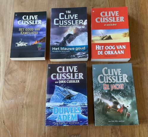 Clive Cussler 5 x pb duivelsadem blauwe goud van Kamtsjatka, Boeken, Avontuur en Actie, Zo goed als nieuw, Ophalen of Verzenden