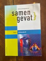 Samengevat HAVO Wiskunde B, Ophalen of Verzenden, Zo goed als nieuw, HAVO, Wiskunde B