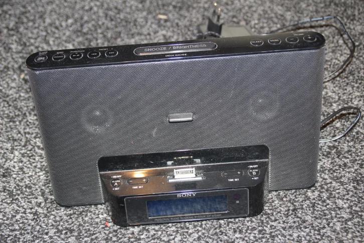 sony personal audio dockingssystem ICF, Audio, Tv en Foto, Radio's, Gebruikt, Ophalen of Verzenden