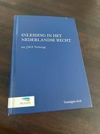 Inleiding in het Nederlandse Recht - Verheugt, Verzenden, Zo goed als nieuw, WO, Uitgeverij De Zuidas Amsterdam