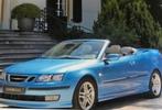 Saab 9-3 2.8 Turbo V6 Cabriolet AUT 2006 Blauw, Auto's, Beige, 1675 kg, Cabriolet, USB