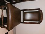 Eetkamerstoelen, Huis en Inrichting, Stoelen, Ophalen, Gebruikt, Bruin, Hout