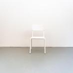 4 Zuiver Back to School stoelen stapelbaar Nieuw, Niet ingevuld, Wit, Niet ingevuld, Nieuw