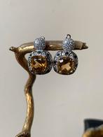 Citrien spinel geluk welvaart beschermt succes magie uniek, Sieraden, Tassen en Uiterlijk, Oorbellen, Geel, Nieuw, Ophalen of Verzenden