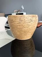 Bloempot 17x20 cm, Rond, Ophalen of Verzenden, Zo goed als nieuw, Aardewerk