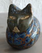 Gelakt papier maché 'kat sieraden doos snuisterijendoos, Ophalen of Verzenden, Zo goed als nieuw, Dier