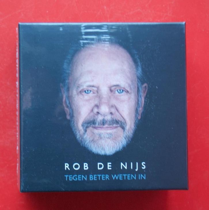 cd-box Rob de Nijs Tegen beter weten in alle studioalbums, Cd's en Dvd's, Cd's | Nederlandstalig, Zo goed als nieuw, Pop, Boxset