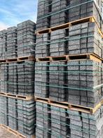 Partij Betonklinkers antraciet met structuurlaag, Tuin en Terras, Tegels en Klinkers, Ophalen of Verzenden, Nieuw, Keramiek, Klinkers