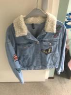 Spijkerjasje maat L, Kleding | Dames, Jasjes, Kostuums en Pakken, H&M, Blauw, Maat 42/44 (L), Ophalen of Verzenden