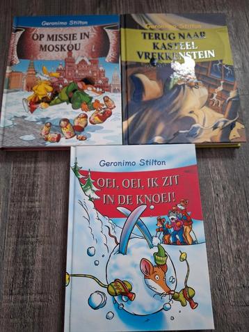 Drie boeken van Geronimo Stilton. Nieuw!  beschikbaar voor biedingen